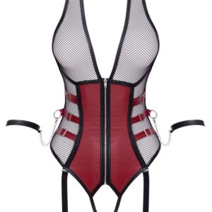 Bondage-Body inklusive Soft-Armfesseln
