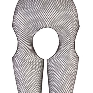 Catsuit ouvert, aus feinem elastischem Netz