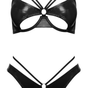 Dessous-Set im Wetlook