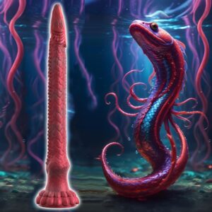 Dildo „The Enormous Eel“ mit Saugfuß