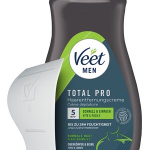 Enthaarungscreme „Men TOTAL PRO“ für seinen Oberkörper & Beine