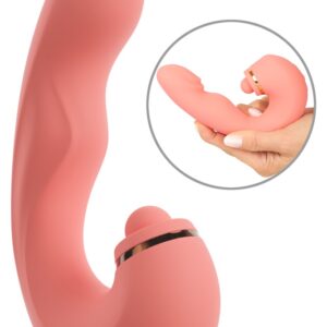 G-Punkt-Vibrator „be Impulsive“ mit pulsierender Klitoris-Kugel