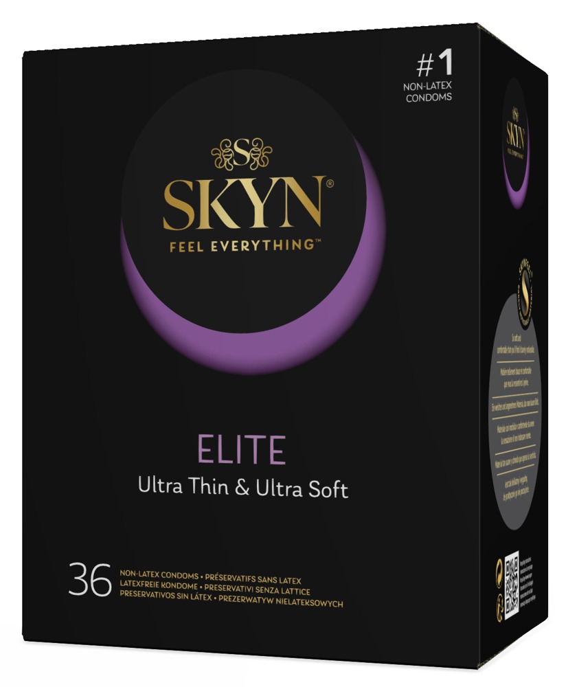 Kondome „SKYN Elite“, latexfrei