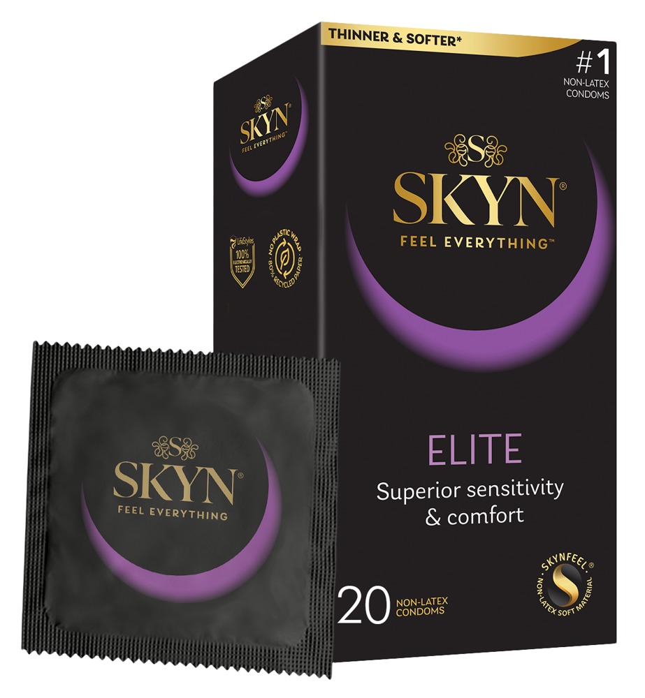 Kondome „SKYN Elite“, latexfrei