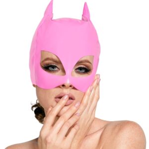 Lack-Kopfmaske im Cat-Look