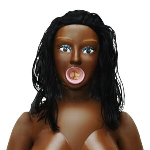 Liebespuppe „Tyra“ mit 3D-Gesicht und langen Haaren