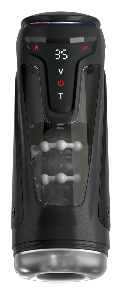 Masturbator „Moto-Bator Pro“ mit Vibration und Stoßmassage