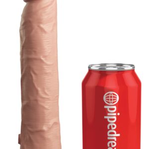 Naturvibrator „9“ Vibrating + Dual Density Silicone Cock with Remote“