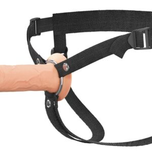 Penishülle „Hollow Silicone Strap-on“ mit Umschnallgurt
