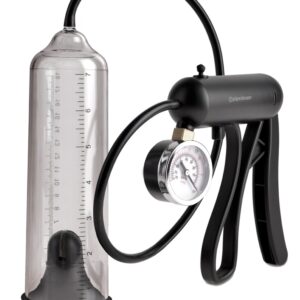 Penispumpe „Pro-Gauge Power Pump”, mit Druckmesser