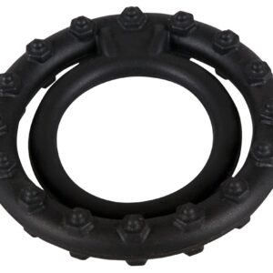Penisring „Steely Cockring“ mit Hodenring, Silikon