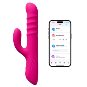 Rabbitvibrator „Velvo“ mit WaveRoller-Massageperlen