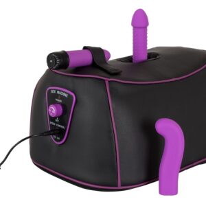 Sexmaschine „Rotating G-&P-Spot“ mit 2 Aufsätzen