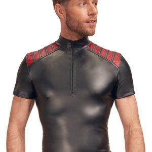 Shirt im zweifarbigen Mattlook