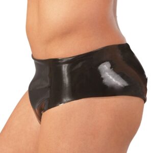 Slip mit Anal-Dildo, Latex