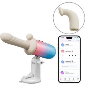 Stoßvibrator „Spinel“ mit 5-teiligem Zubehör