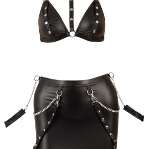 Straps-Set mit abnehmbaren Ketten und Handfesseln