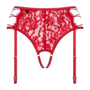 Straps-String ouvert „Rediosa“ aus weicher Stretchspitze
