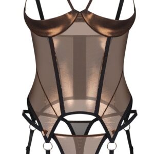 Strapshemd „Soranna“ inklusive Ouvert-String