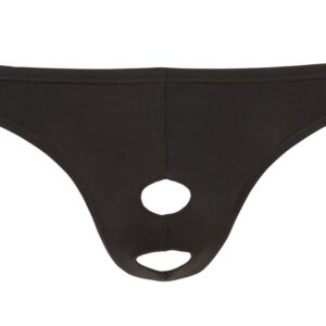 String mit Showmaster-Öffnungen für Penis/Hoden