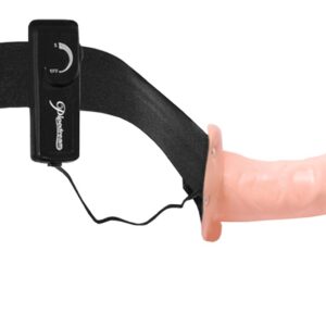 Umschnall-Vibrator „Vibrating Hollow Strap-On“, hohl