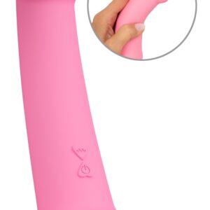 Vibrator „Heart Guy Pink“ mit herzförmigem Saugfuß
