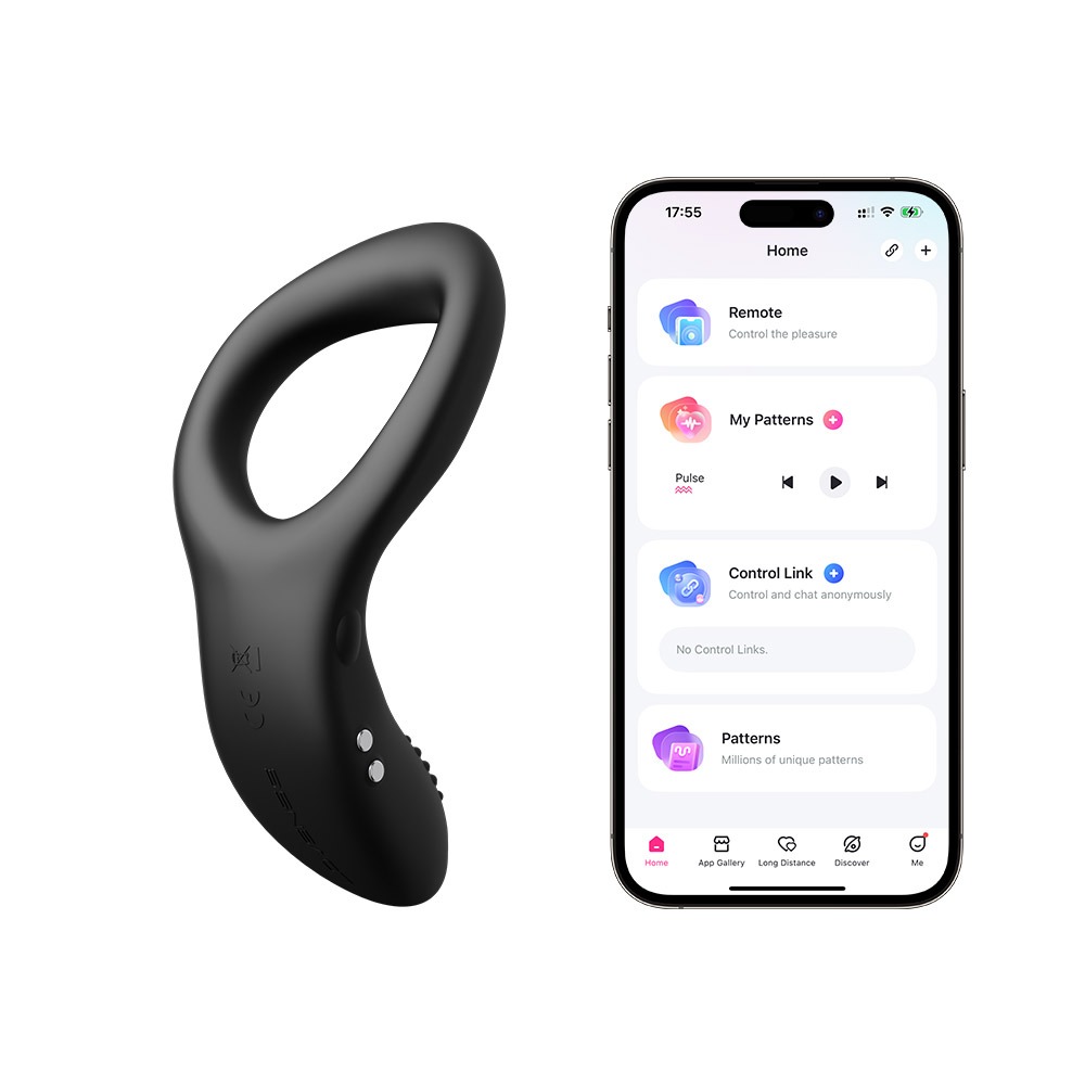 Vibro-Penisring „Diamo“ per App steuerbar