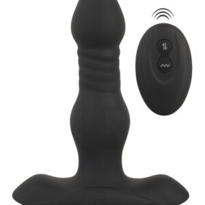 „RC Analplug mit Stoßfunktion“ mit 10 Vibrationsmodi und 3 Stoßgeschwindigkeiten